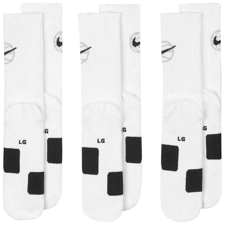 Носки Nike U NK CREW EVERYDAY BBALL 3PR