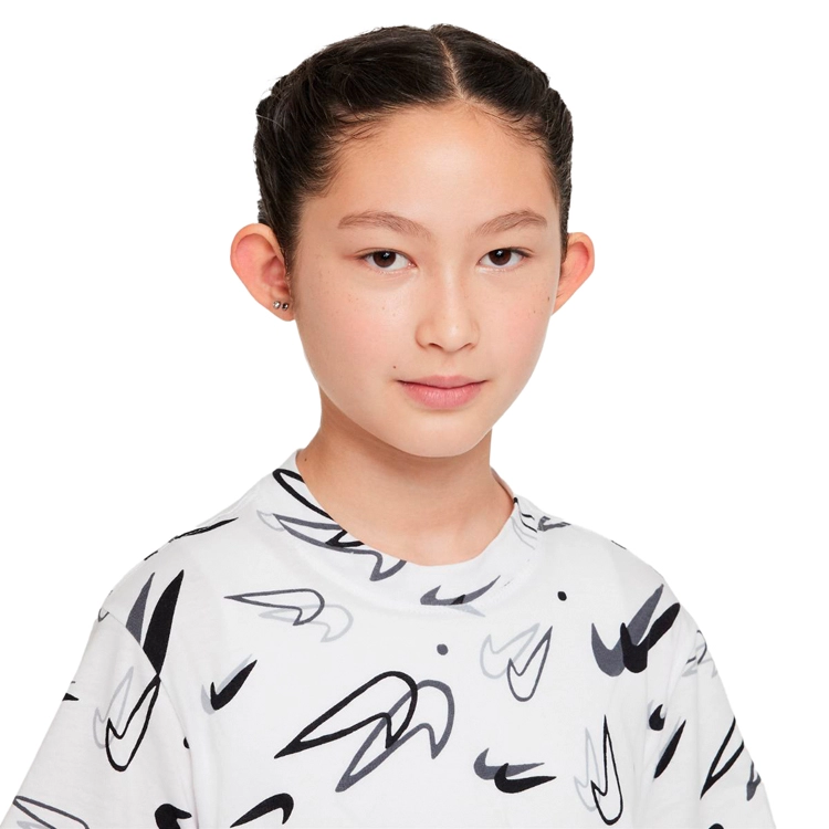 Tricou Nike G NK NSW TEE BOXY SWOOSHFETTI