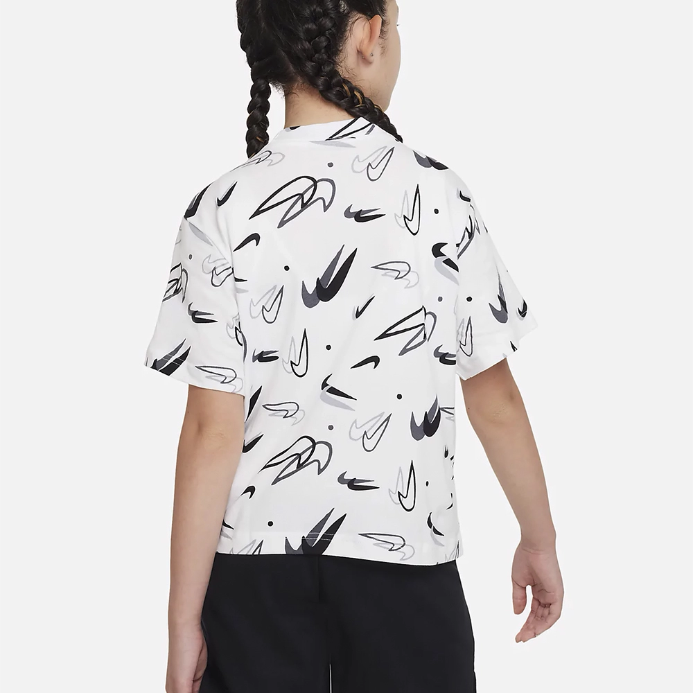 Tricou Nike G NK NSW TEE BOXY SWOOSHFETTI