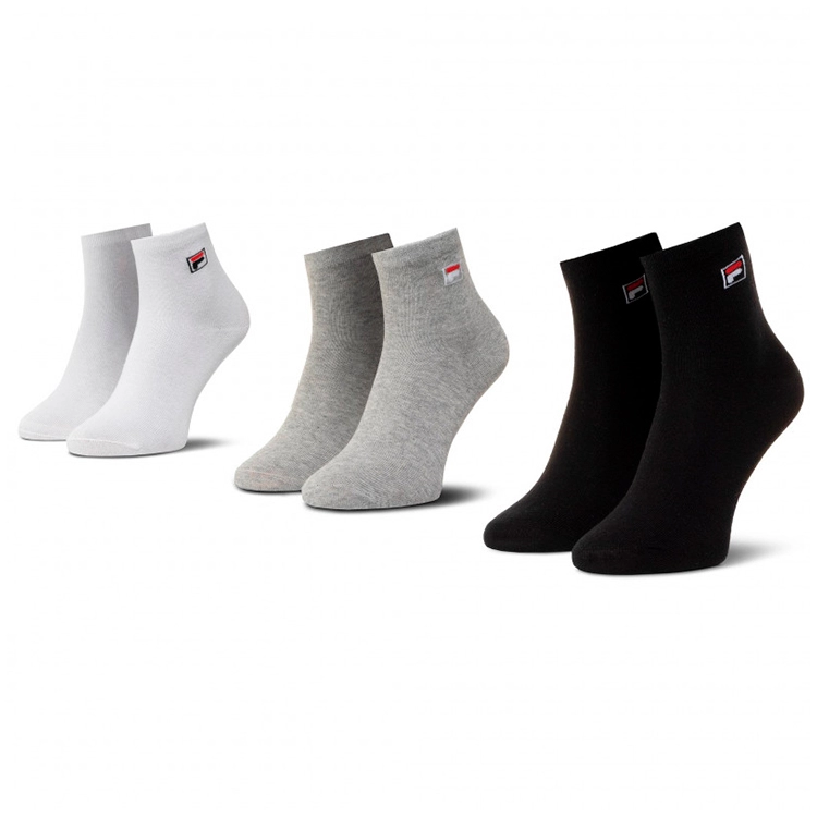 Носки Fila QUARTER UNISEX 3 PAIRS PER PACK