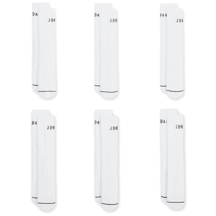 Носки Nike U J ED POLY CREW JOR 6PR