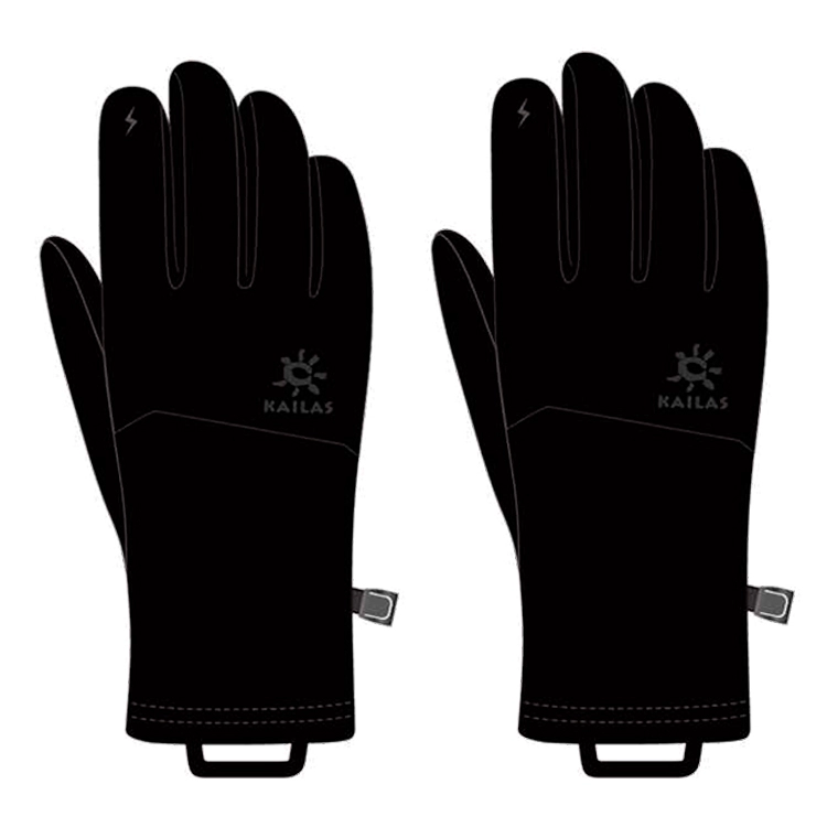 Manusi de trekking Kailas Windproof Berber Fleece Gloves Mens