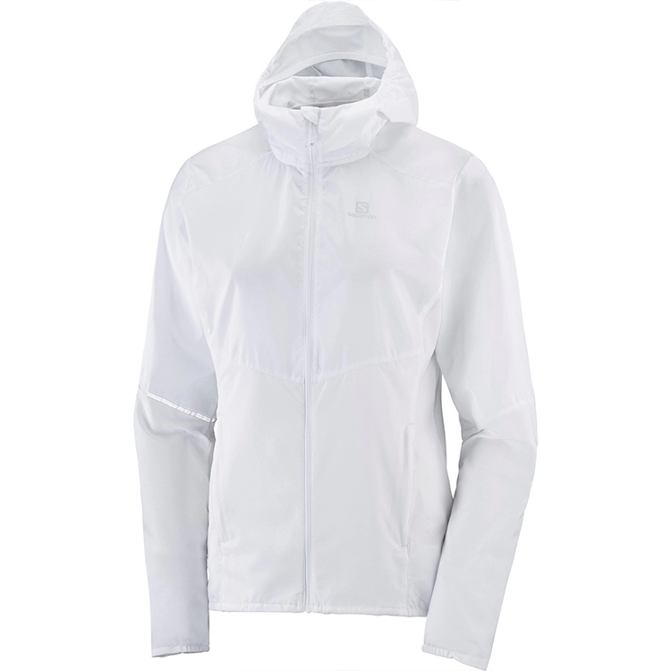 Jacheta windbreaker Salomon AGILE FZ HOODIE W