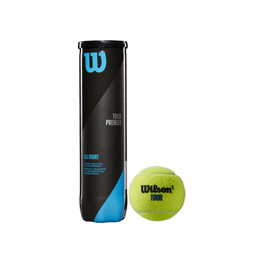 Набор мячей для тенниса 4 шт Wilson Tour Premier ALL CT 4