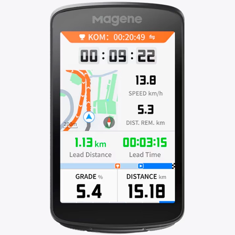 Велокомпьютер с GPS Magene C706 Bike computer