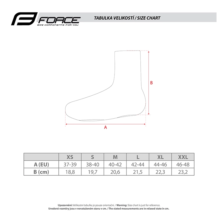 Ghetre pentru ciclism Force PU DRY