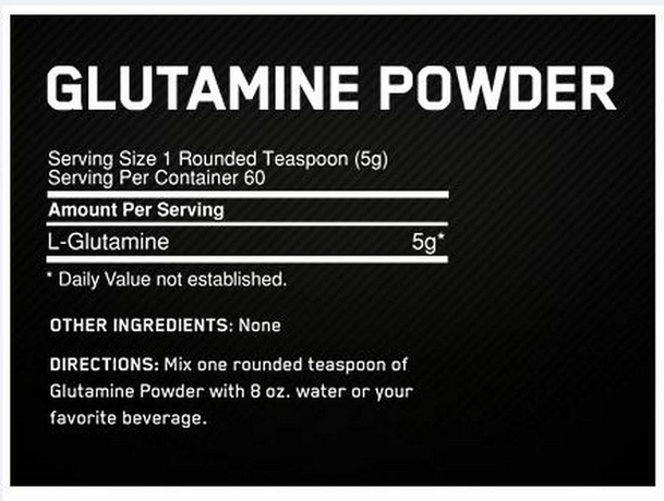 Аминокислоты Optimum Nutrition ON GLUTAMINE POWDER 300G