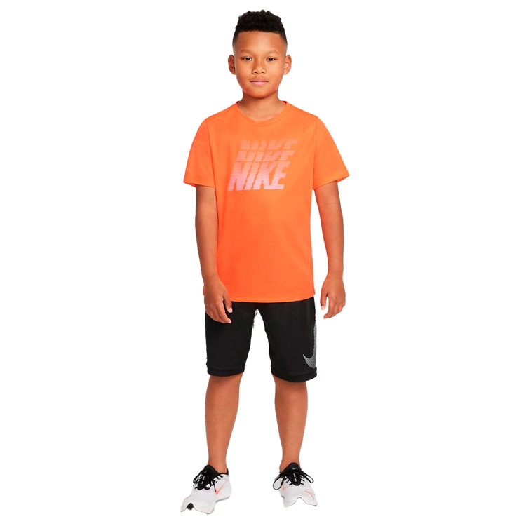 Tricou Nike B NK DF BREATHE GFX SS TOP