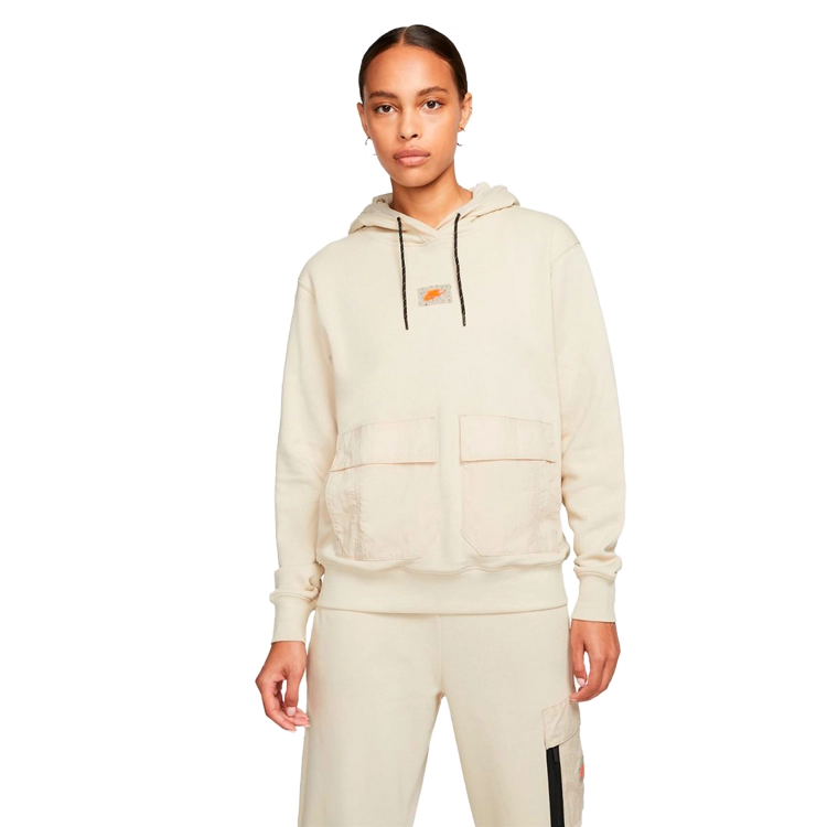 Толстовка Nike W NSW FLC PO HOODIE SU