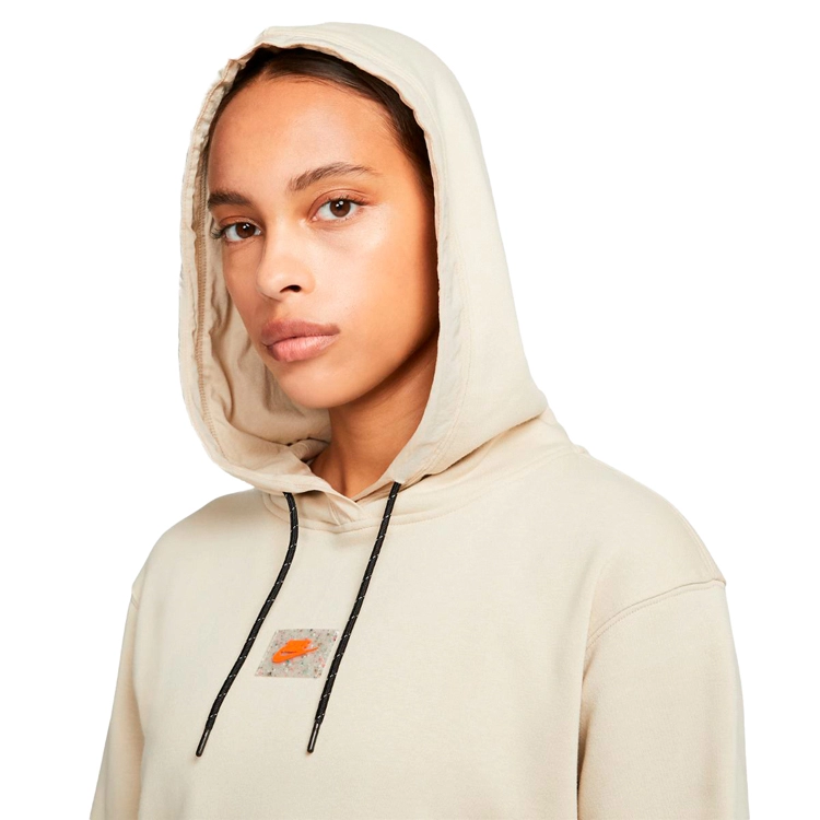 Толстовка Nike W NSW FLC PO HOODIE SU