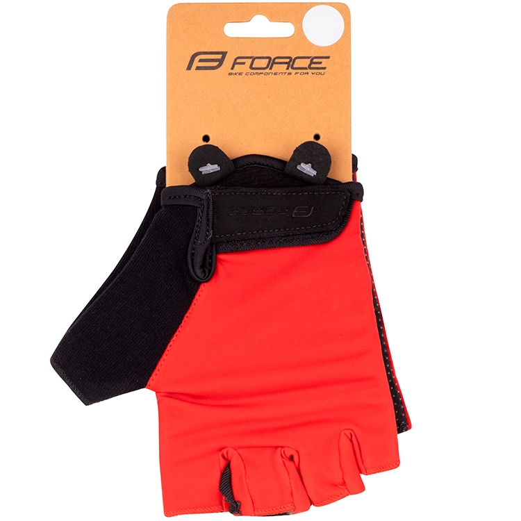 Manusi de ciclism cu degete scurte Force FUN
