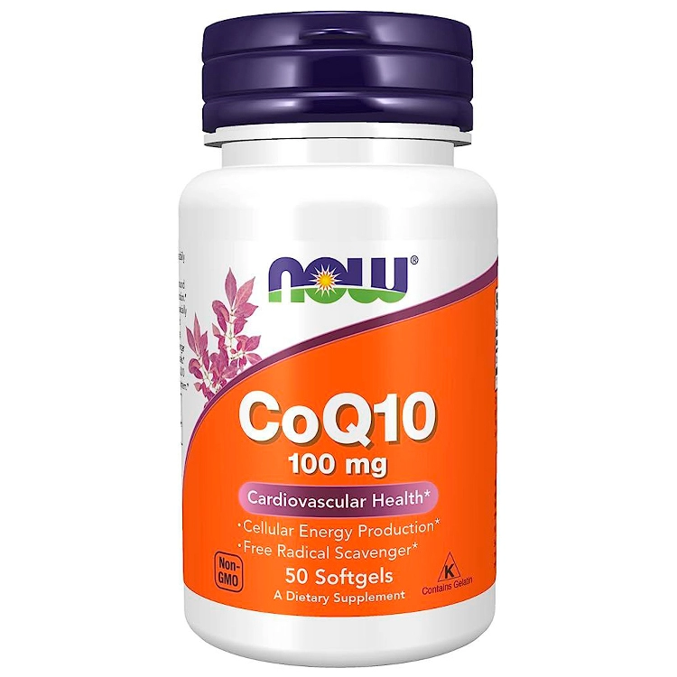 Витамины Now Foods CoQ10 100mg   50 SGELS