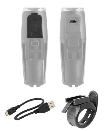 Фонарь передний Force SHARK 500LM USB