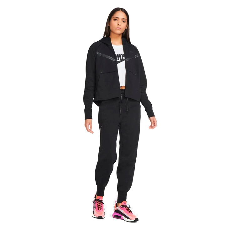 Hanorac Nike W NSW TCH FLC WR HOODIE FZ