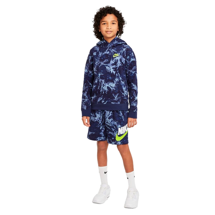 Шорты Nike B NSW WASHED AOP FT SHORT