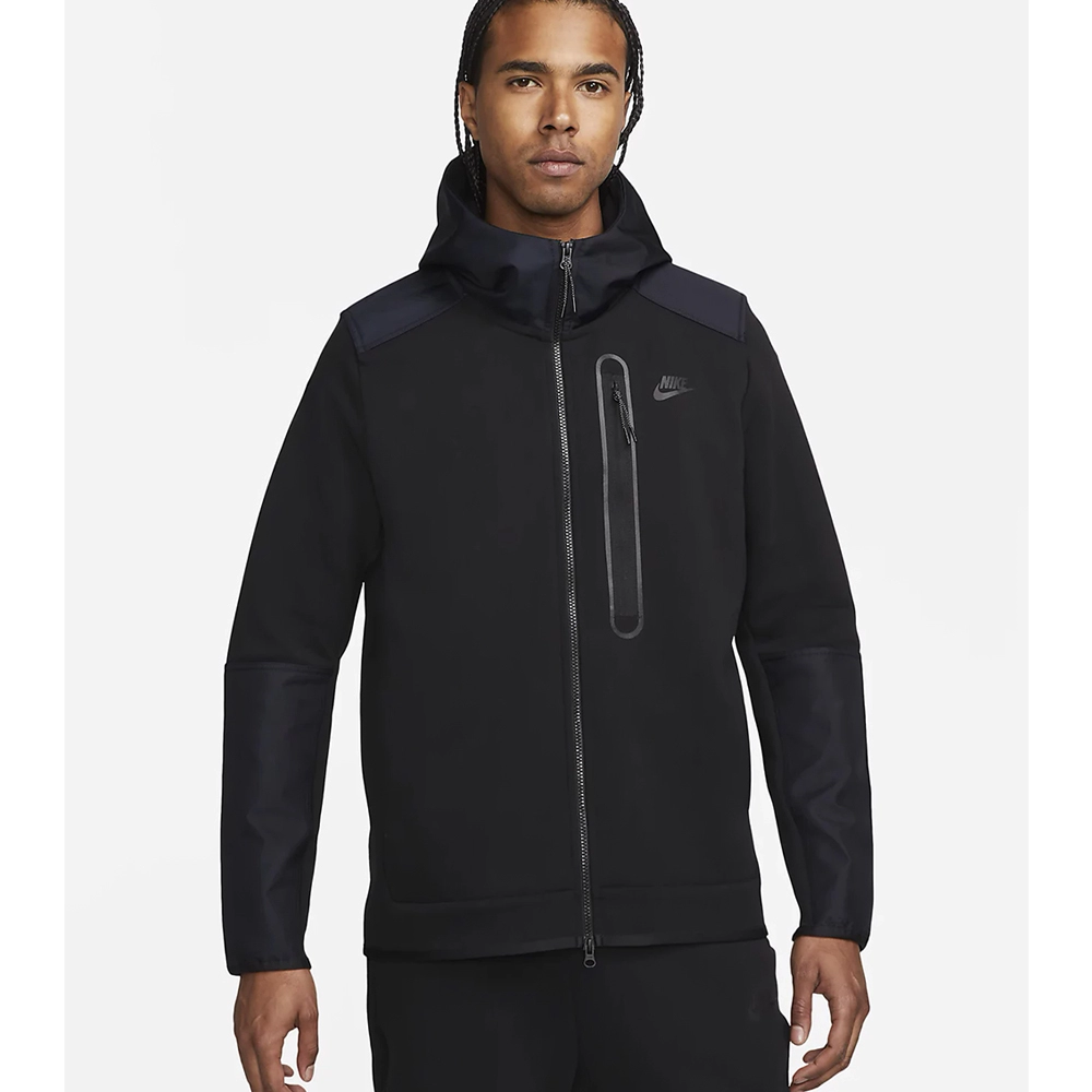 Hanorac Nike M NK TCH FLC OVERLAY FZ