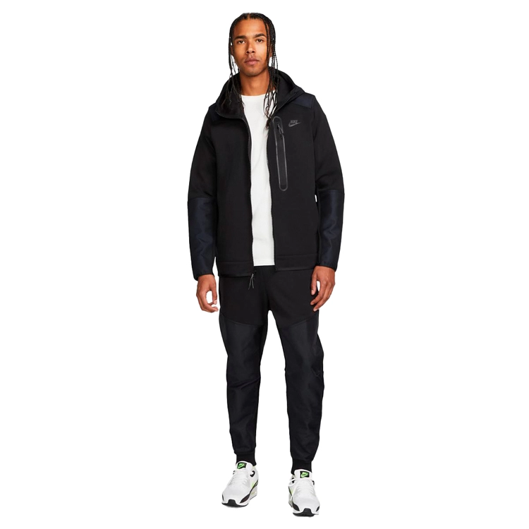 Hanorac Nike M NK TCH FLC OVERLAY FZ