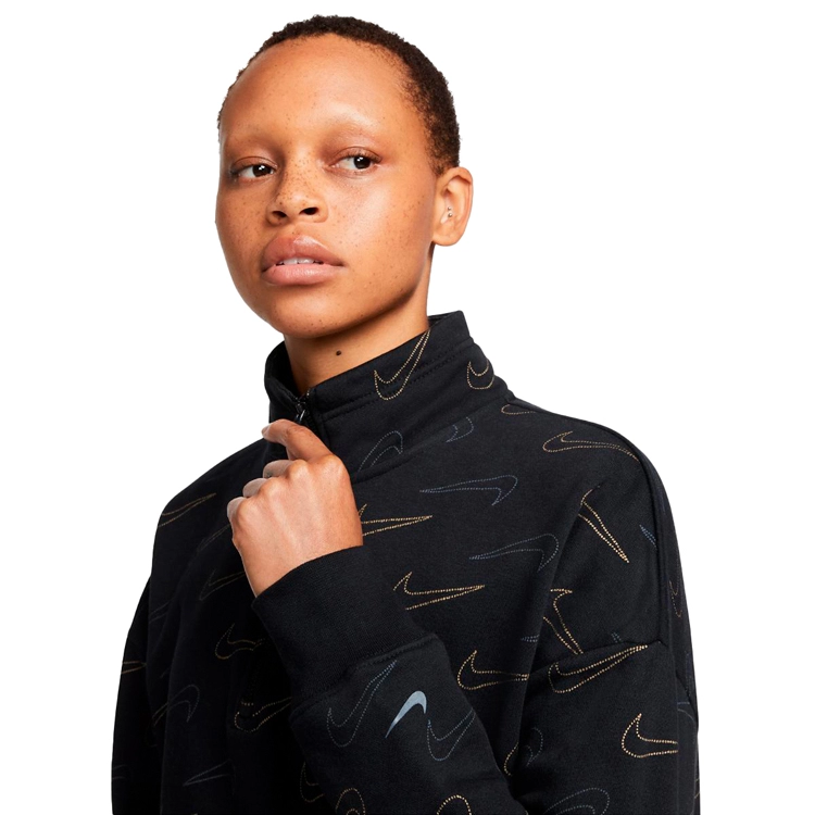 Hanorac Nike W NSW FLC TREND QZ AOP