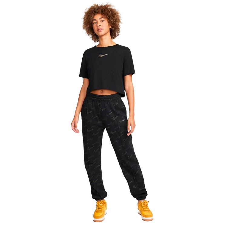 Брюки Nike W NSW FLC TREND PANT CF AOP