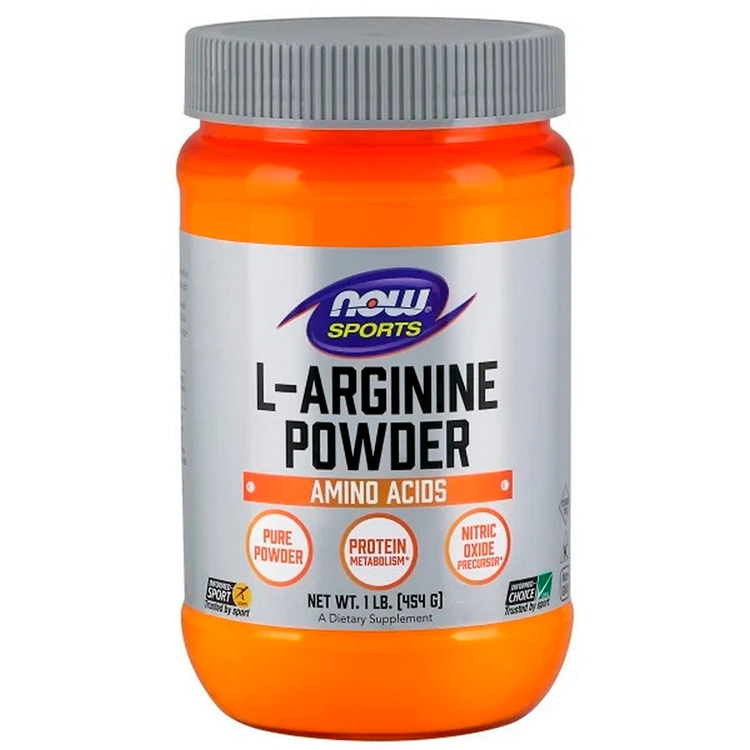 Аргинин Now Sports ARGININE POWDER PURE 1 LB