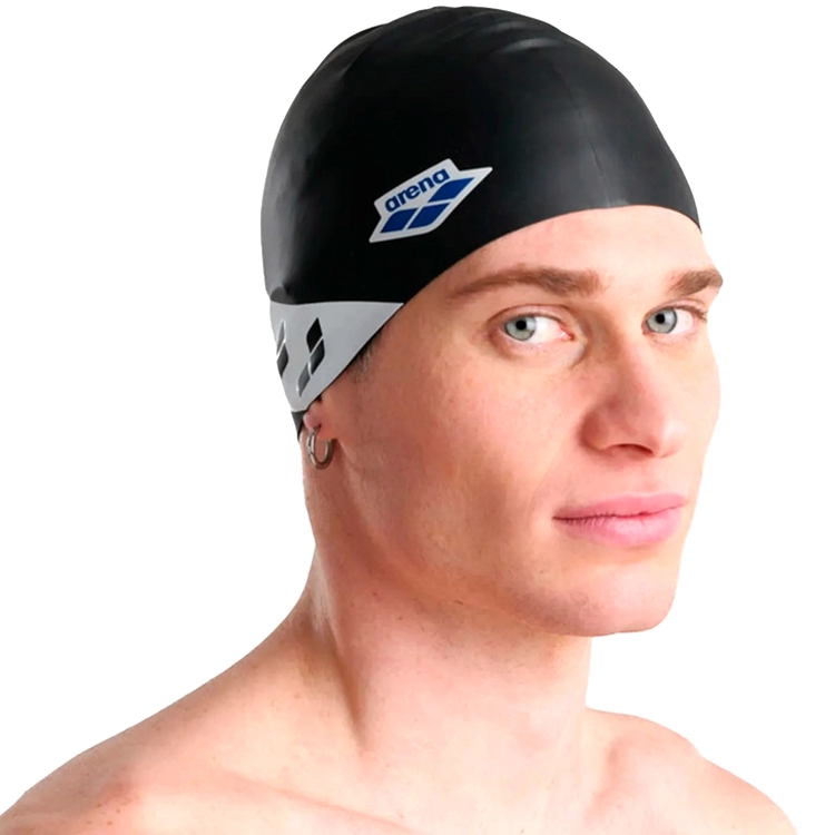 Силиконовая шапочка для плавания Arena ICONS TEAM STRIPE CAP