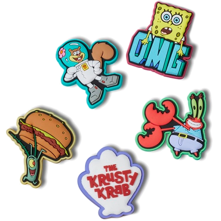 Jibbitz Crocs Spongebob 5 Pack