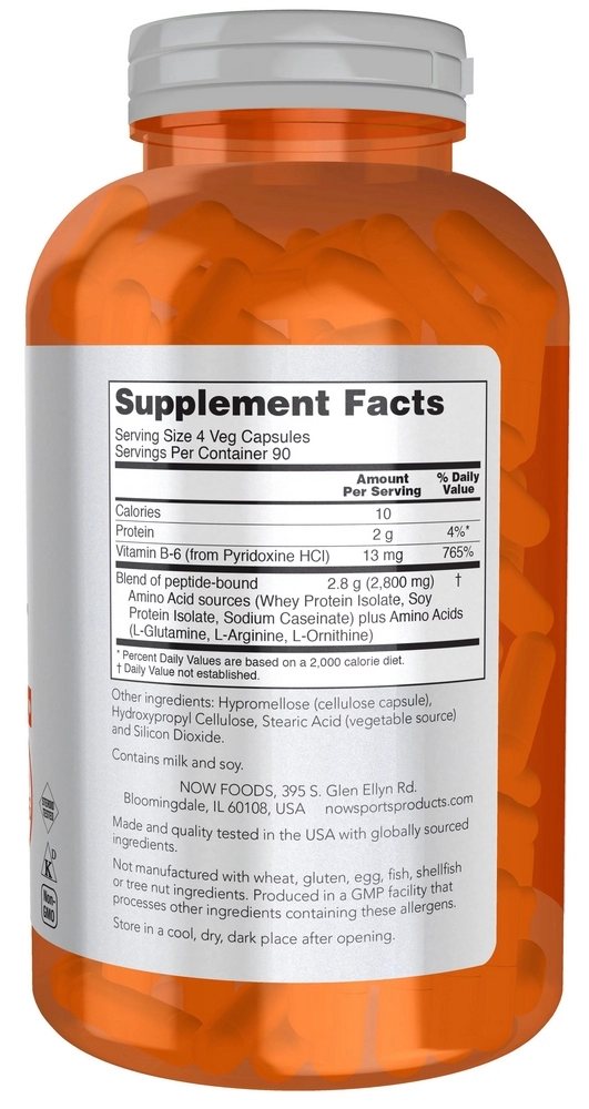Aminoacizi Now Sports AMINO COMPLETE   360 VCAPS