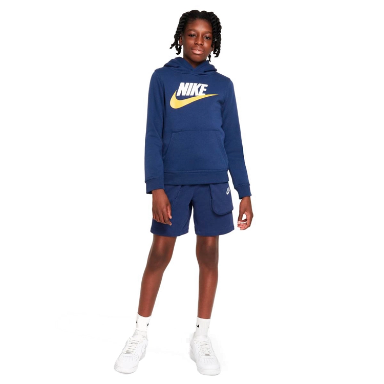 Толстовка Nike B NSW CLUB + HBR PO