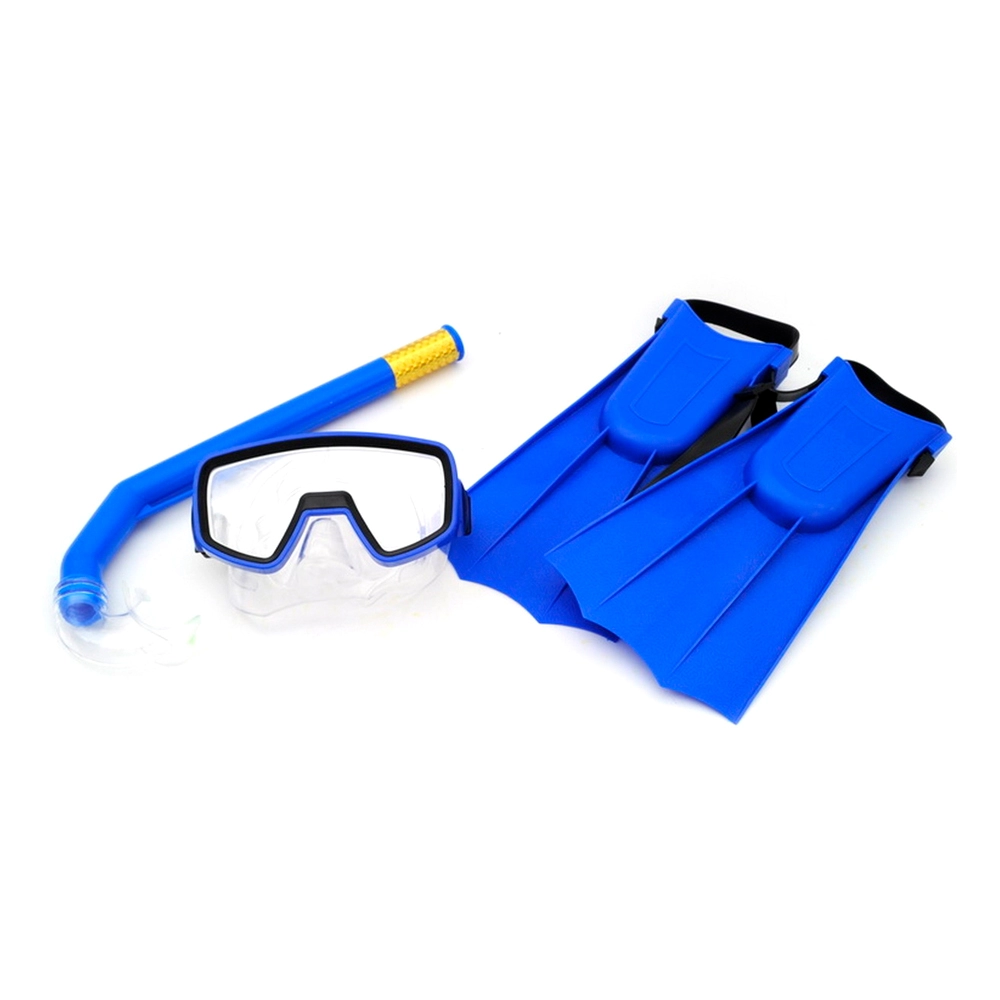 Set pentru inot masca, laba, tub FEILESI Set mask and snorkel
