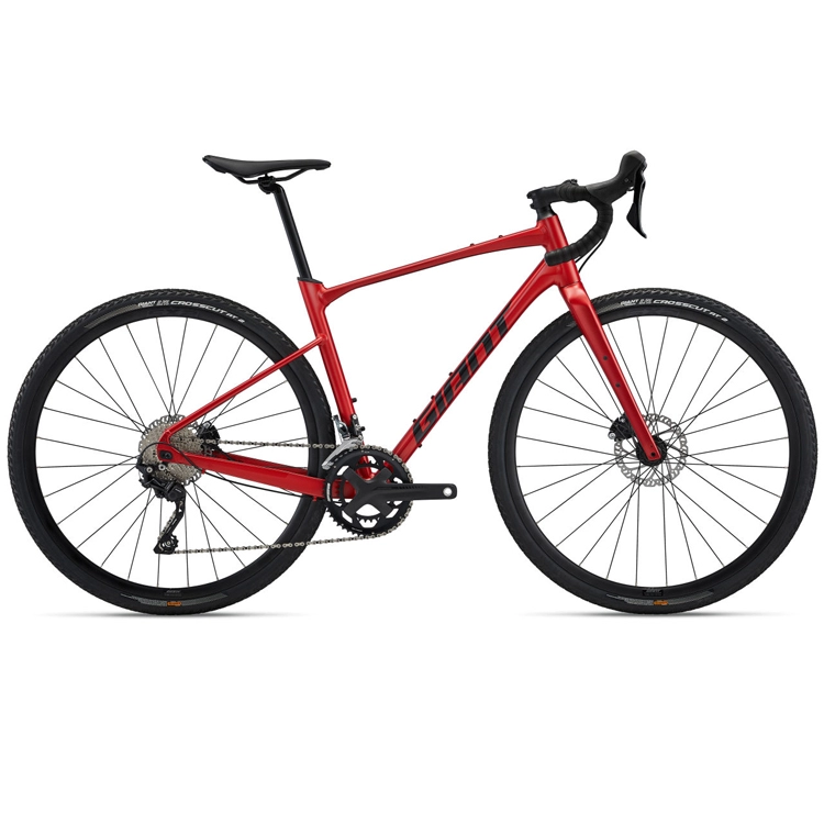 Bicicleta de pietris Giant Revolt 1