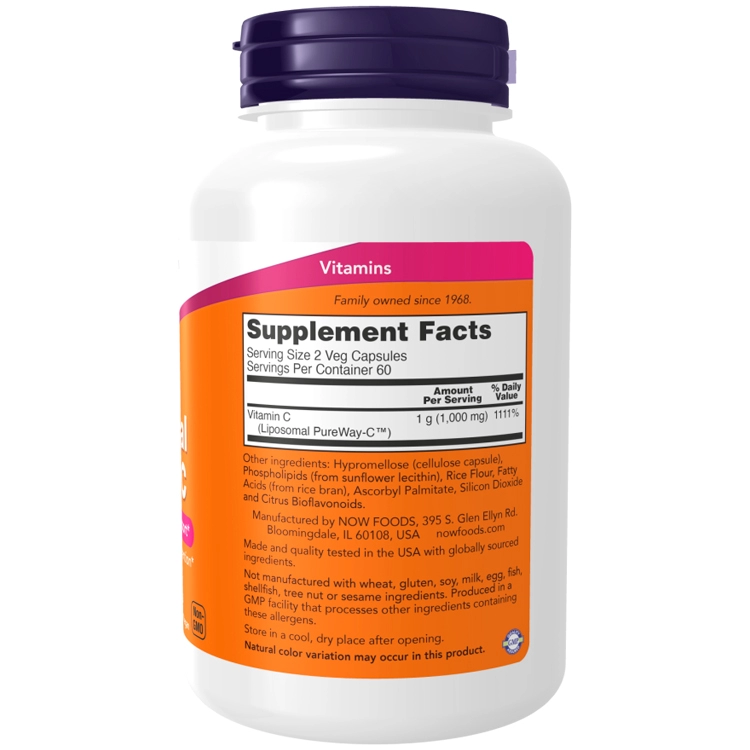 Vitamine Now Foods Liposomal Vitamin C