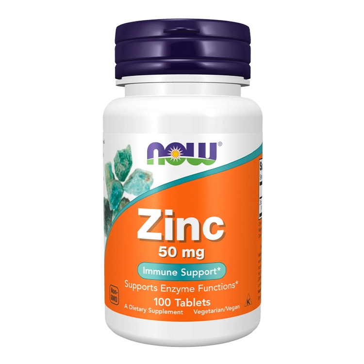 Vitamine Now Foods ZINC GLUCONATE 50mg  100 TABS