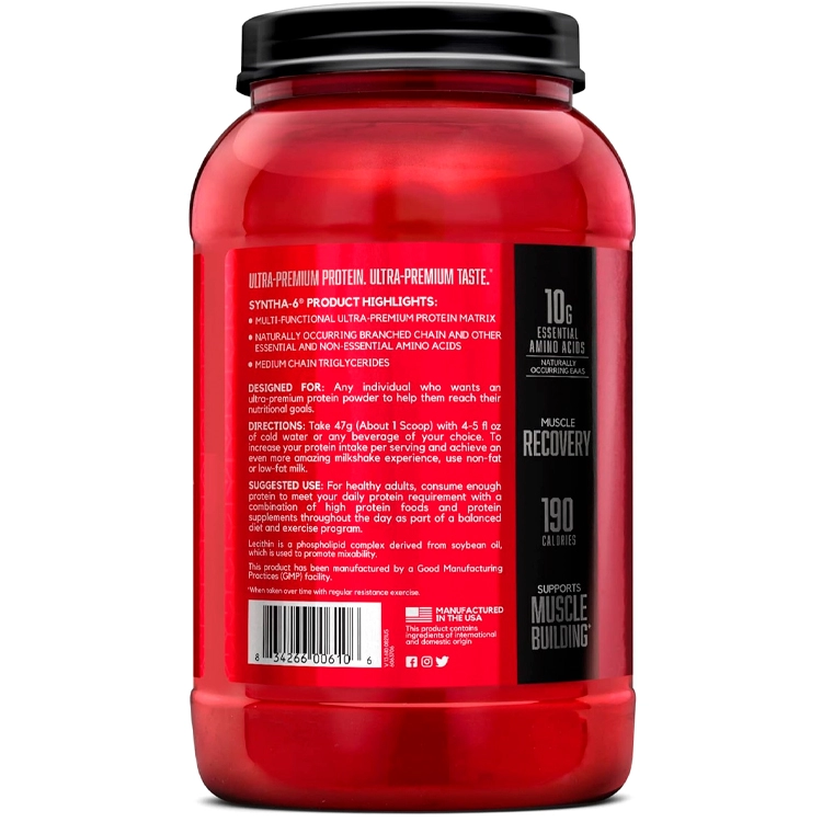 Proteine din zer BSN Syntha-6 Ultra Premium Protein Matrix Chocolate Milkshake 2.91lb