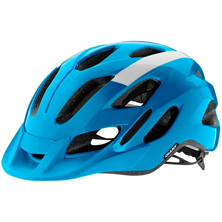 Шлемы велосипедные Giant COMPEL GLOSS BLUE 53­61CM