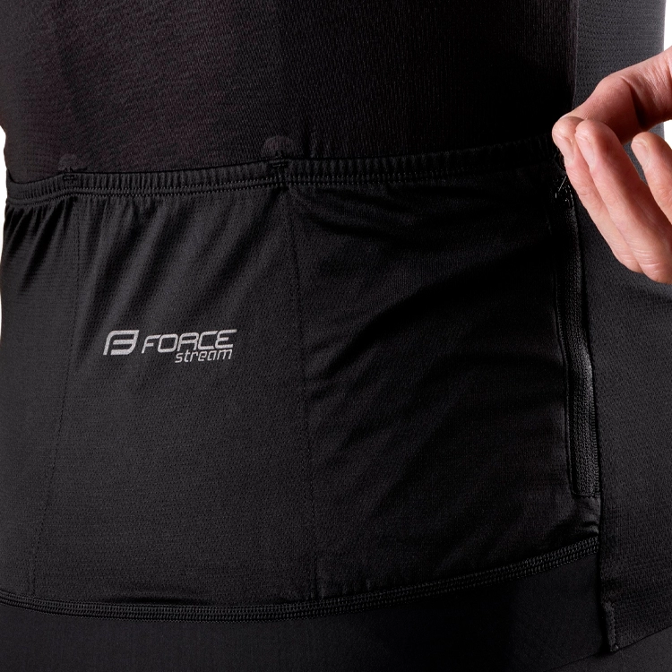Tricou pentru ciclism Force STREAM short sleeves