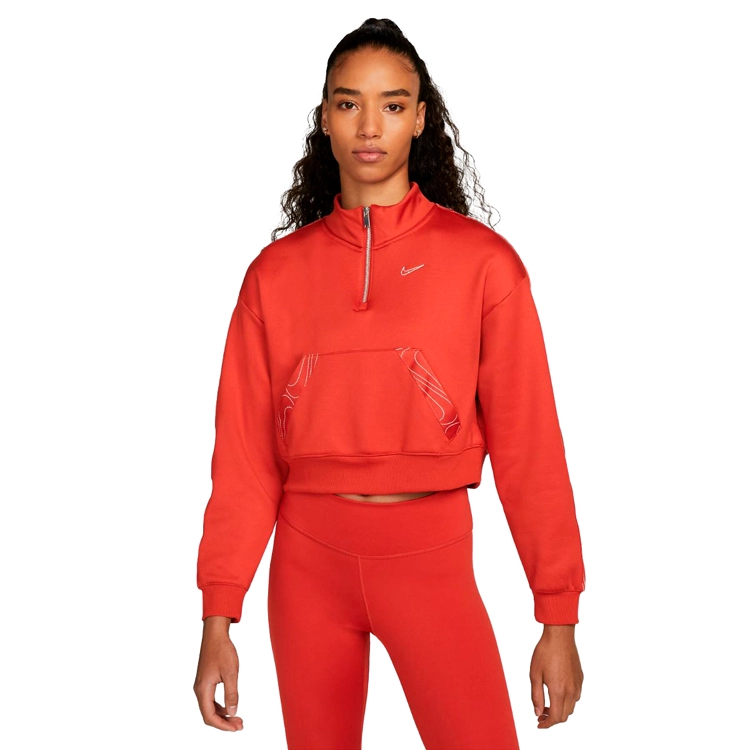 Толстовка Nike W NK TF ALL TIME HZ TOP TAPING