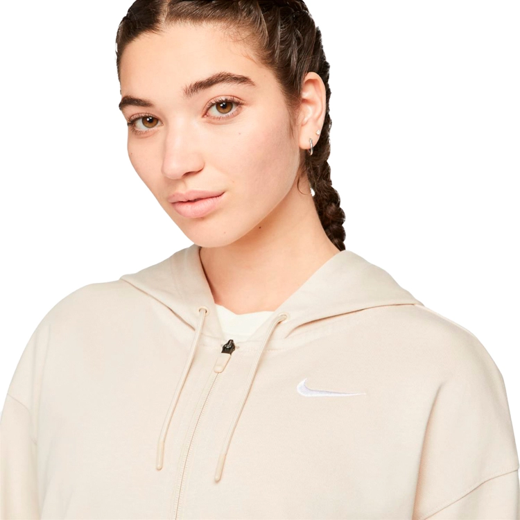 Hanorac Nike W NSW JRSY OS FZ HOODIE