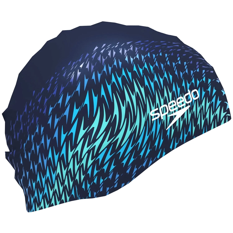 Силиконовая шапочка для плавания Speedo SLOGAN PRT CAP AU