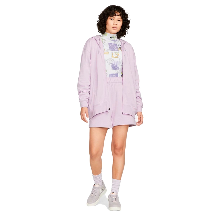 Hanorac Nike W NSW JRSY OS FZ HOODIE