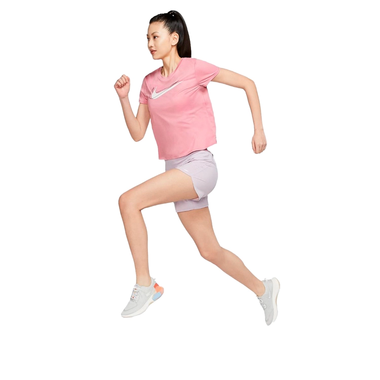 Tricou Nike W NK DF SWSH RUN TOP SS NFS