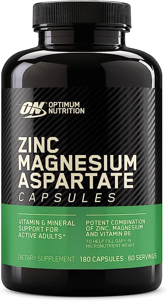 ZMA Optimum Nutrition ON US ZN MG CAPS 180CT