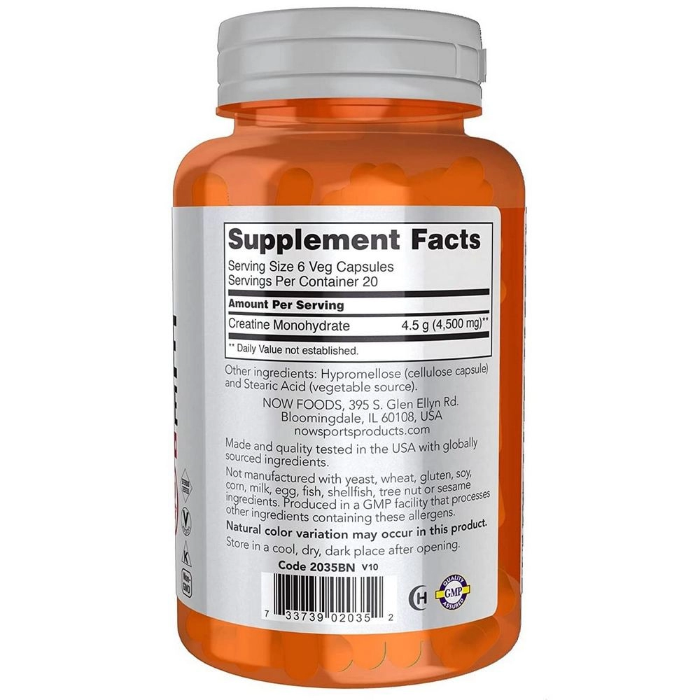 Креатин Now Sports CREATINE 750mg  120 CAPS