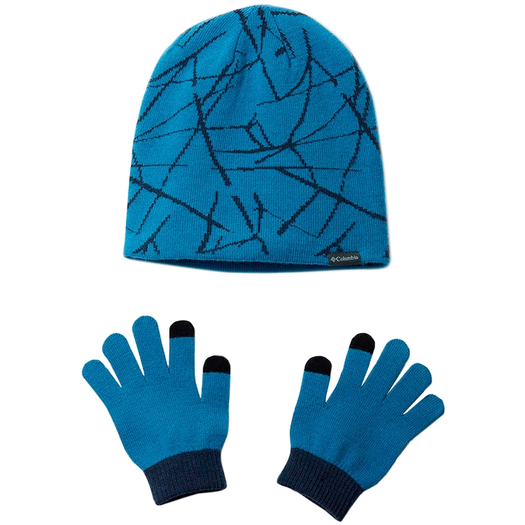 Manusi Columbia Youth Hat and Glove Set ll