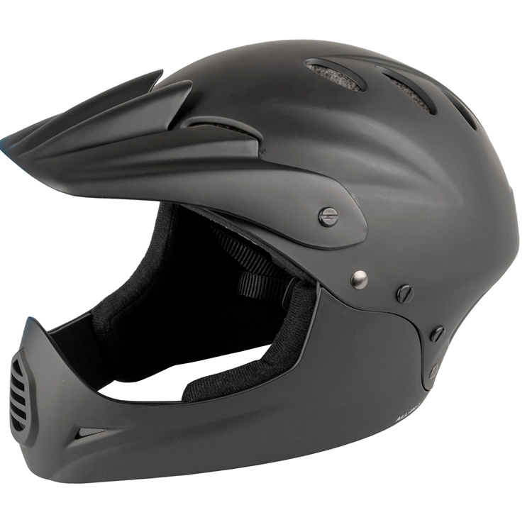 Casca M-WAVE All-In-1 matt black Fullface/Downhill Helmet