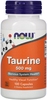 Энергетик Now Foods TAURINE 500mg 100 CAPS