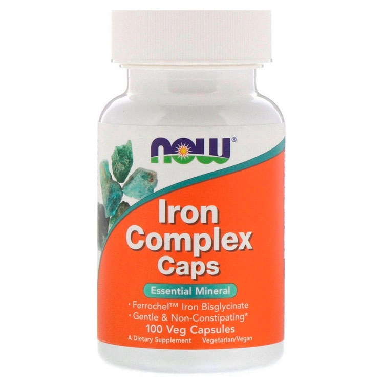 Витамины Now Foods IRON COMPLEX  100 TABS