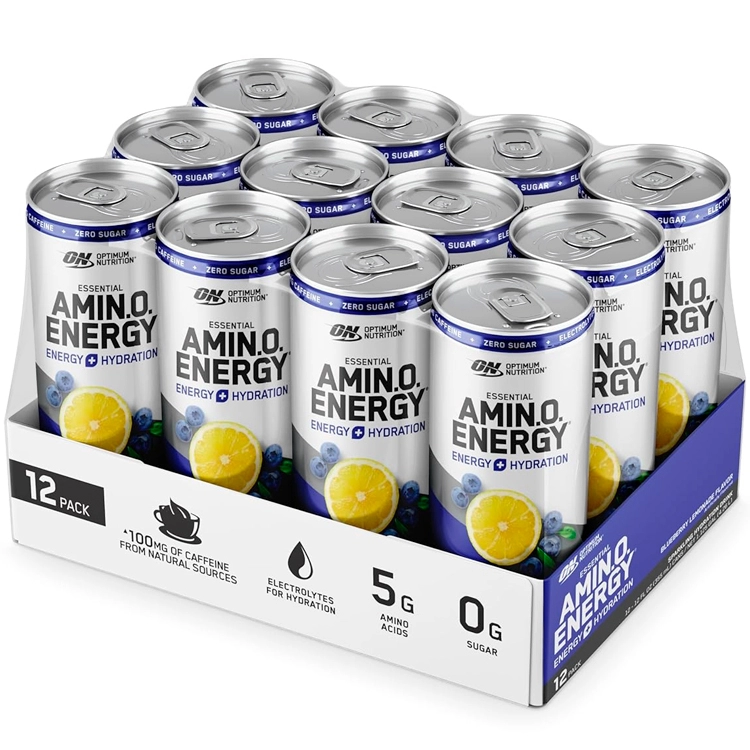 Энергетик Optimum Nutrition Amino Energy + Electrolytes, Blueberry Lemonade
