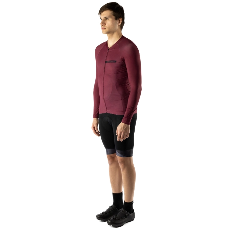 Tricou pentru ciclism Force CHARM long sleeve