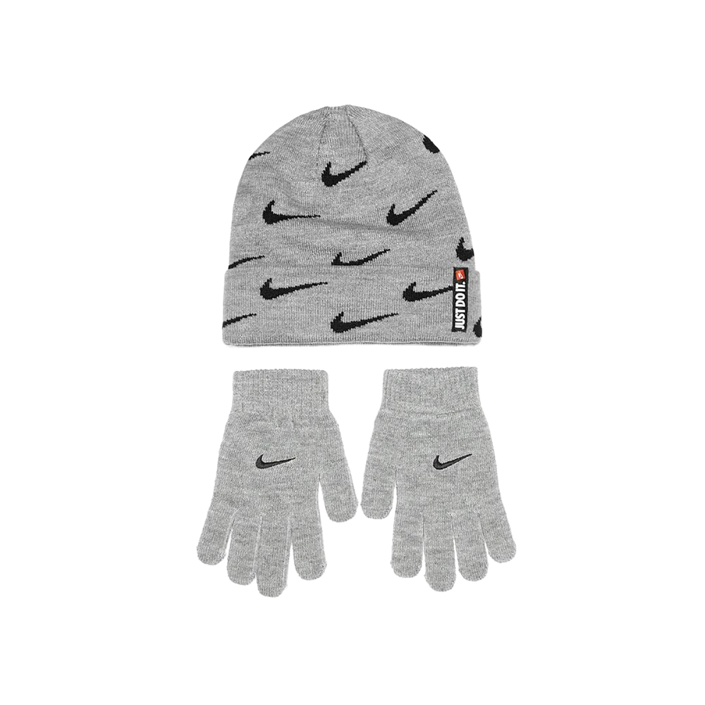 Set Caciula + Manusi Nike SWOOSH REPEAT BEANIE SET