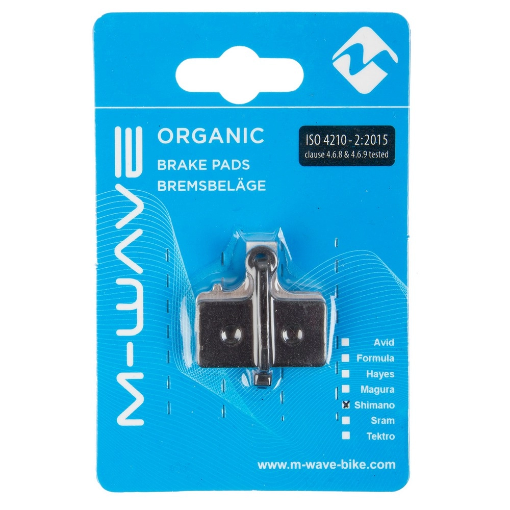 Тормозные дисковые колодки M-WAVE M-WAVE Organic S1 brake pads for disc brake
